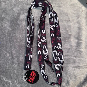 NOS 2006 Hot Topic Bleeding Through Metalcore Wide Shoe/Boot Laces 44” Long